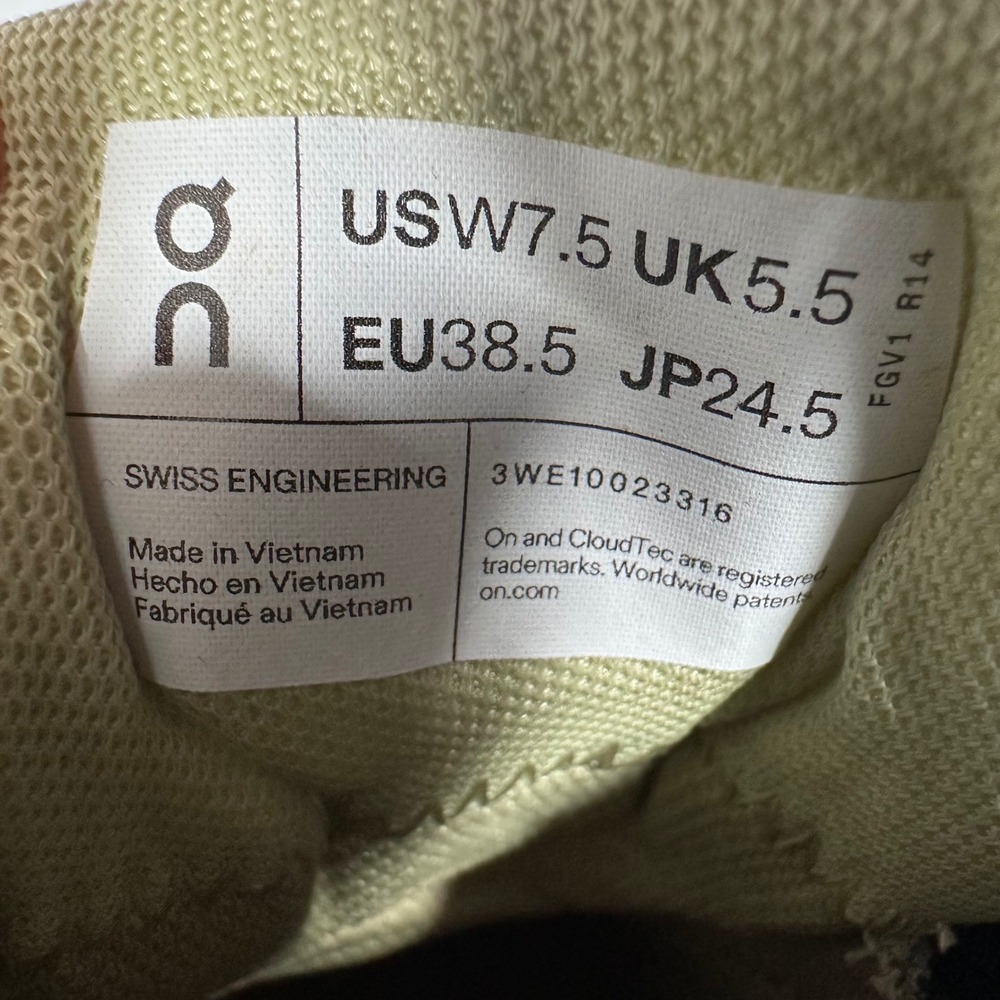 New On Cloudhorizon Waterproof Shoes Women's 7.5 Glacier/Caper Trail Hiking - Picture 8 of 9